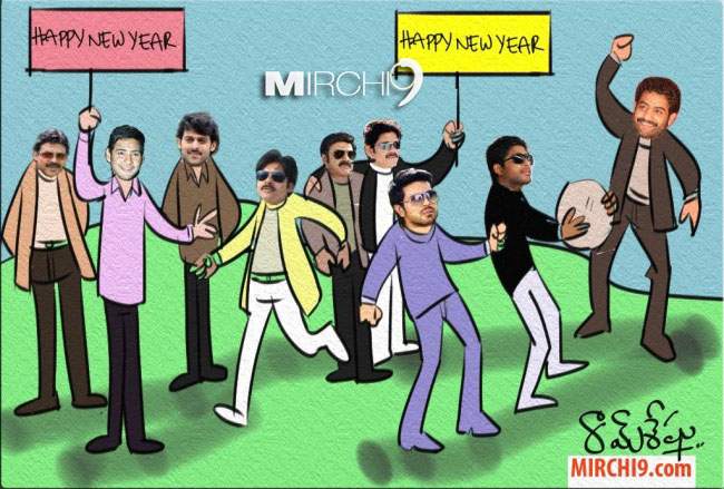 Tollywood Celebs Happy New Year