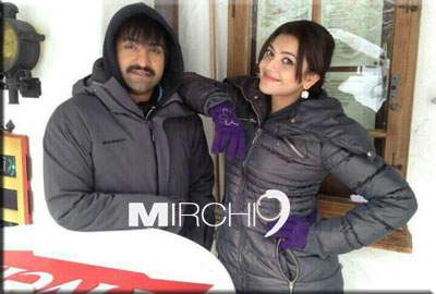 Baadshah team shoots in minus temperatures