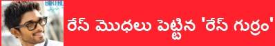 Race Gurram to begin race!