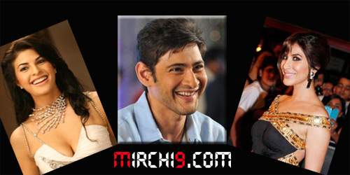 Mahesh-Babu Sophie Choudry and Jacqueline Fernandez
