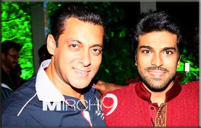 Food gesture between Salman and Ram Charan!