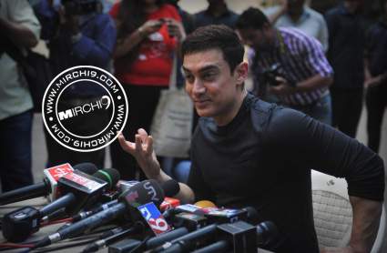 Aamir Dhoom3 challenge