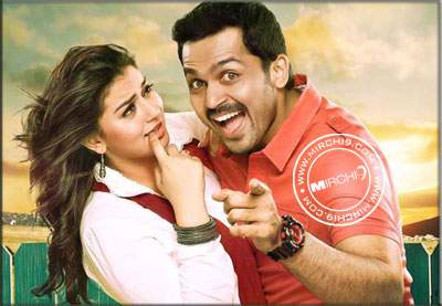 Karthi croons a song in Telugu