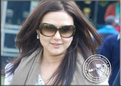 Preity Aunt is not happy with media
