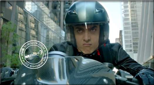 Aamir Bike Dhoom3