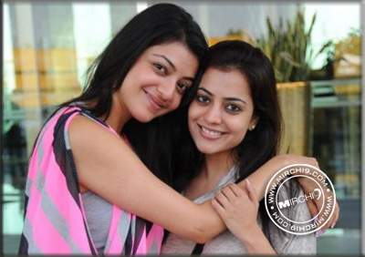 Kajal cleaed line for her sister's marriage