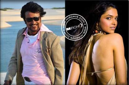 Rajnikanth-Deepika-Padukune