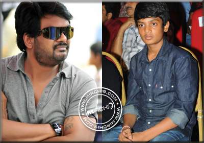 Father will direct my debut film as lead: Puri Akash