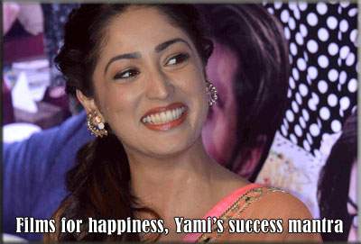 Films for happiness, Yami’s success mantra