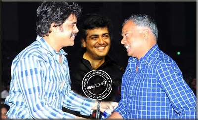 Gautam Menon bilingual with Nag and Ajith