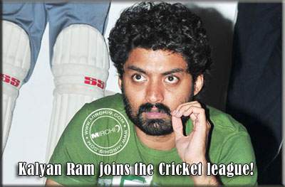 Kalyan Ram joins the Cricket league!