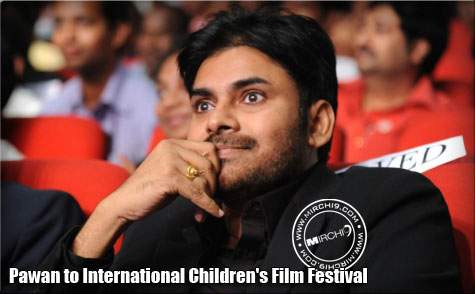 Pawan to International Children's Film Festival Closing Ceremony!