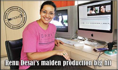 Renu Desai’s maiden production big hit
