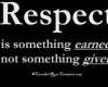 Respect Yourself to Make others Respect You!