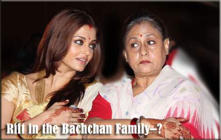 Rift in the Bachchan Family–?