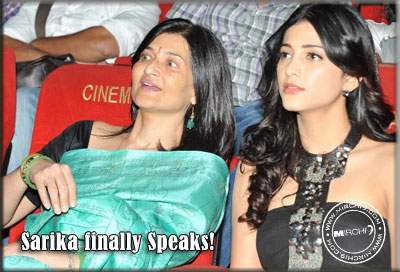 Sarika finally Speaks!