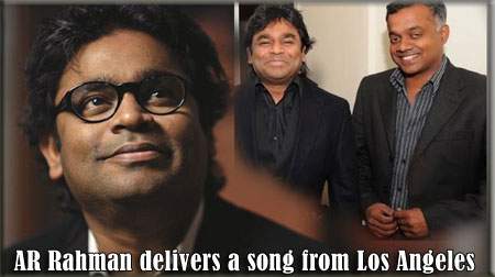 AR Rahman delivers a song from Los Angeles - Draft