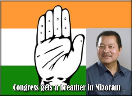 Congress gets a breather in Mizoram