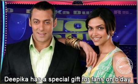 Deepika has a special gift for fans on b'day