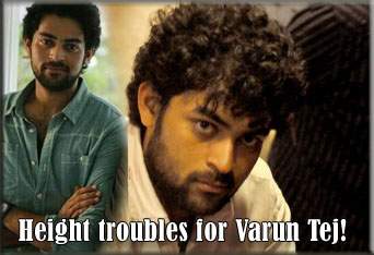 Height troubles for Varun Tej!