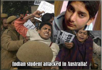 Indian student attacked in Australia!