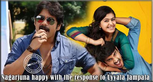 Nagarjuna happy with the response to Uyyala Jampala
