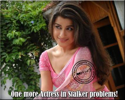 One more Actress in Stalker problems