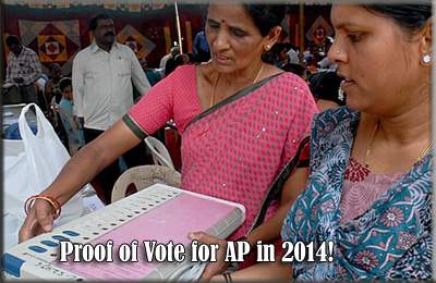 Proof of Vote for AP in 2014!