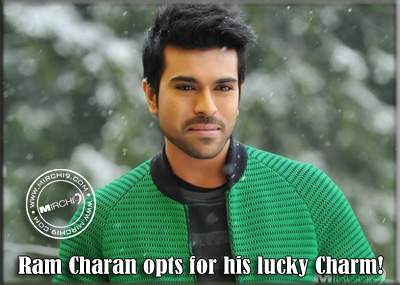 Ram Charan opts for his lucky Charm!