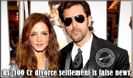 Rs. 100 Cr divorce settlement is false news