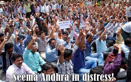 Seema Andhra in distress!