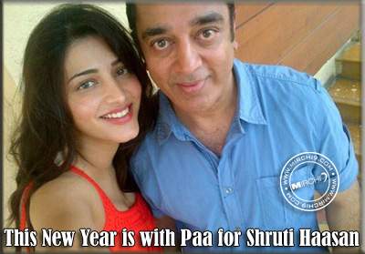 This New Year is with Paa for Shruti Haasan