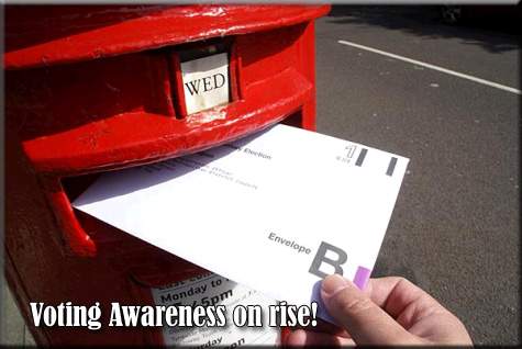 Voting Awareness on rise!