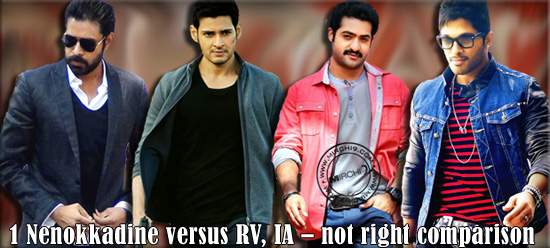 1 Nenokkadine versus RV, IA – not right comparison