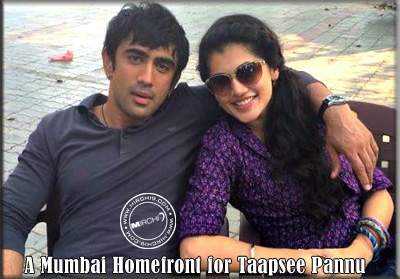 A Mumbai Homefront for Taapsee Pannu