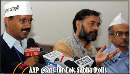 AAP gears for Lok Sabha Polls