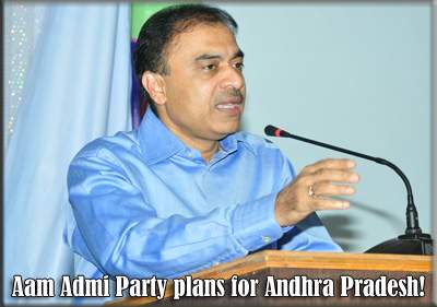 Aam Admi Party plans for Andhra Pradesh!