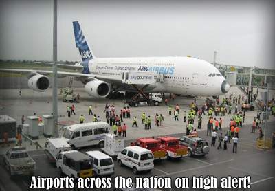Airports across the nation on high alert!
