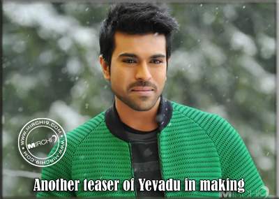 Another teaser of Yevadu in making