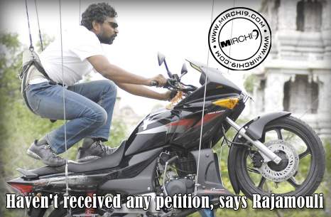 Baahubali petetion Rajamouli