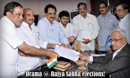 Drama @ Rajya Sabha elections!