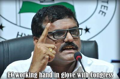 EC working hand in glove with Congress