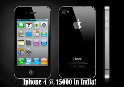 Iphone 4 @ 15000 in India!