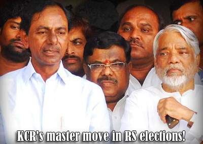 KCR's master move in RS elections!