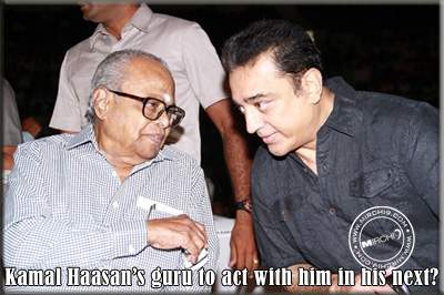 Kamal Haasan’s guru to act with him in his next?