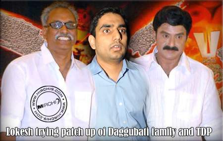 Lokesh trying patch up of Daggubati family and TDP