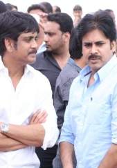 Pawan Kalyan and Jr NTR at ANR Condolences