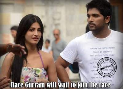 Race Gurram will wait to join the race