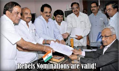 Rebels Nominations are valid!