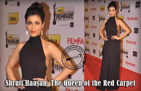 Shruti Haasan: The Queen of the Red Carpet